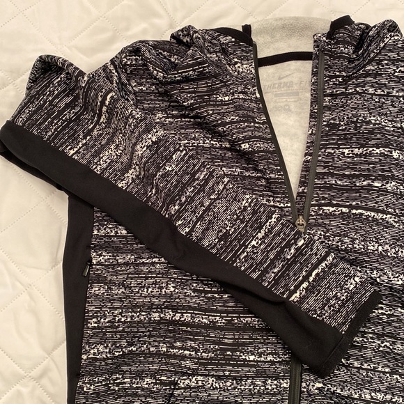 Nike Therma fit zippered long sleeve hoodie size M - Picture 6 of 7